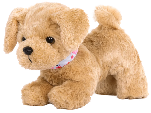 Our Generation 6" Goldendoodle Pup Pet Dog Plush with Posable Legs