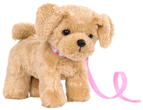 Our Generation 6" Goldendoodle Pup Pet Dog Plush with Posable Legs