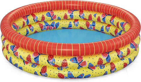 Beautiful Butterfly™ Inflatable Play Pool 168x38cm