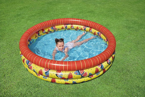 Beautiful Butterfly™ Inflatable Play Pool 168x38cm