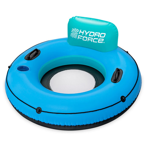 Bestway Hydro-Force Swim Ring White Cap Rider With Backrest 119 cm