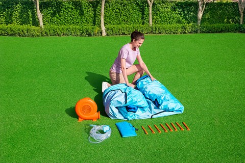 Bestway Mega Water Park Turbo Slide with Blower 365x320x270cm