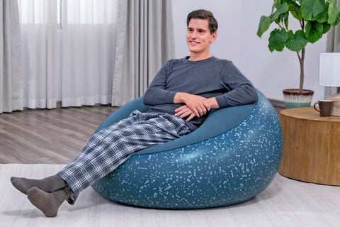 Bestway Inflate-A-Chair Air Chair 112x112x66cm Blue