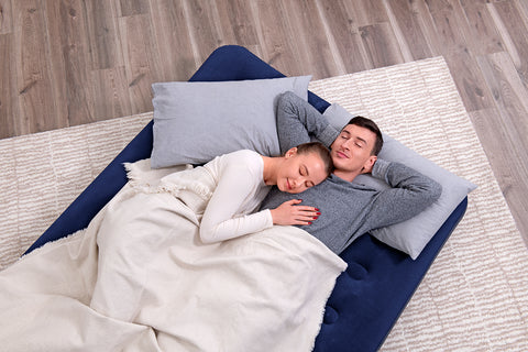 Bestway Double Airbed with External Electric Air Pump 191x137x22cm