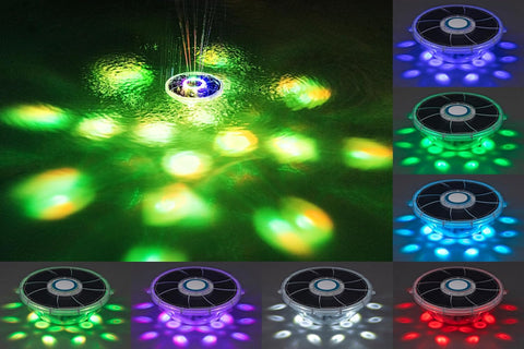 Bestway FloatBright Pool Fountain Solar Powered LED Light