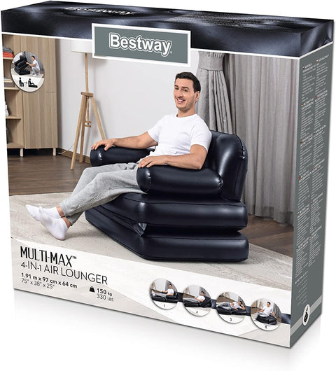 Bestway Multi-Max 4-in-1 Air Chair 191x97x64cm