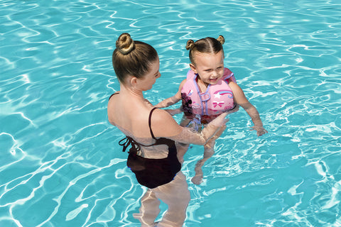 Bestway Swim Safe ABC Disney Junior Minnie Mouse Fabric Swim Vest S/M 11-18Kg