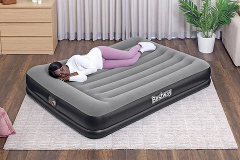Bestway Tritech Airbed Queen Built-in AC Pump 203x152x36cm