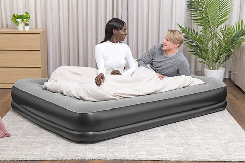 Bestway Tritech Airbed Queen Built-in AC Pump 203x152x36cm