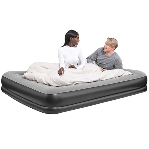 Bestway Tritech Airbed Queen Built-in AC Pump 203x152x36cm