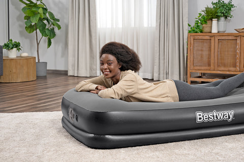 Bestway TriTech Single-Air Mattress with USB-Electric Air Pump 191x97x36cm