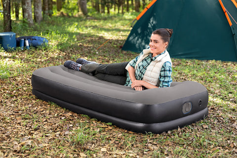 Bestway TriTech Single-Air Mattress with USB-Electric Air Pump 191x97x36cm