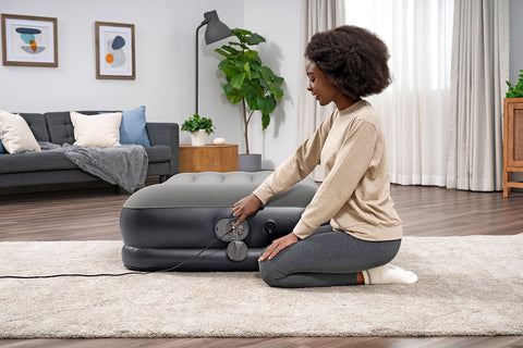 Bestway TriTech Single-Air Mattress with USB-Electric Air Pump 191x97x36cm