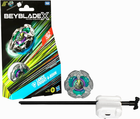 Beyblade X Lance Knight 4-80HN Starter Pack Top and Launcher