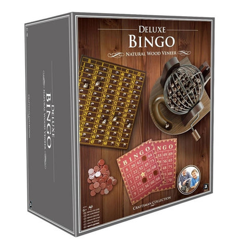 Ambassador Games Craftsman Deluxe Wooden Bingo Set