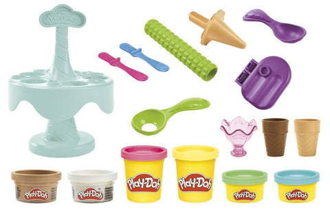 Play-Doh Kitchen Creations Silly Snacks Milk and Cookies Set