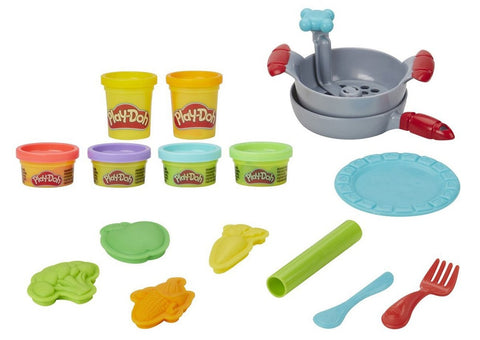 Play-Doh Kitchen Creations Silly Snacks Milk and Cookies Set