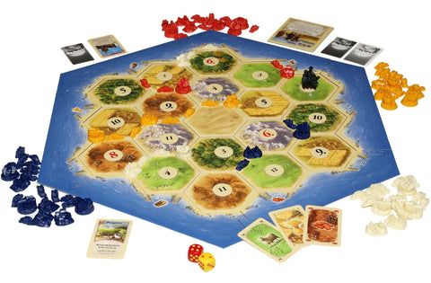 Catan Base Game 3-4 Players En/Ar