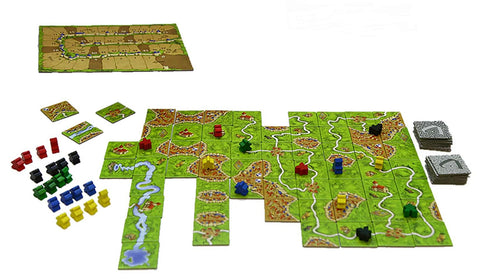 Carcassonne Base Game Ar/En