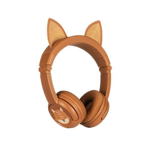 Buddyphones Playears Wireless Headphones + Beam Mic Fox