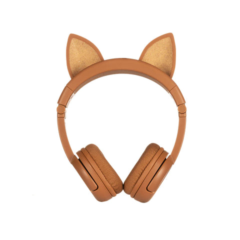 Buddyphones Playears Wireless Headphones + Beam Mic Fox