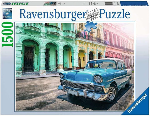 Car in Cuba Puzzle, 1500 Pieces