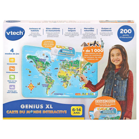 Genius XL Carte Du Monde Interactive