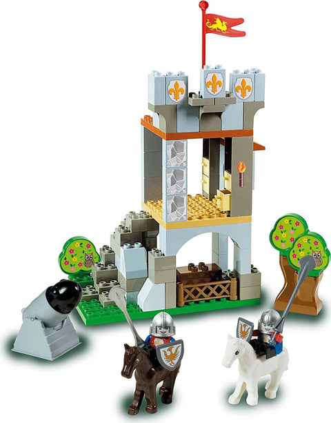 Castle Tower and Cannon, Unico Plus, 90 Pieces