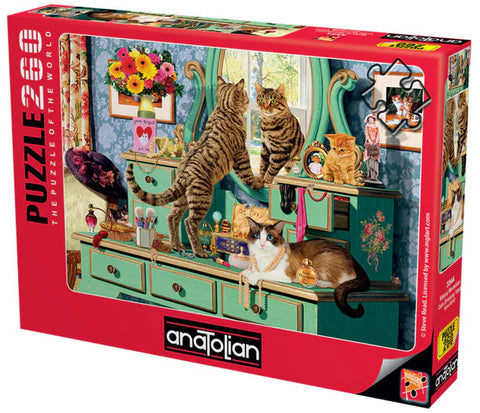 Anatolian Puzzle Cat Dressing Table 260 Pieces