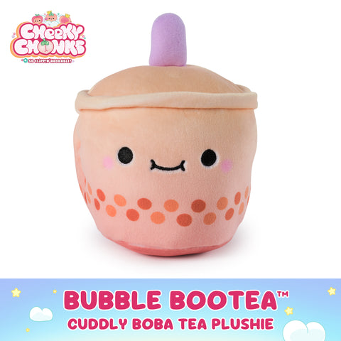 Cheeky Chonks Bootylicious Bubble Bootea Reversible Plush 11.5cm