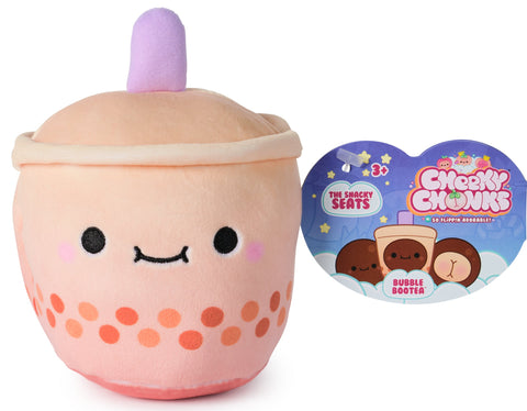 Cheeky Chonks Bootylicious Bubble Bootea Reversible Plush 11.5cm