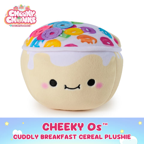 Cheeky Chonks Bootylicious Cheeky Os Reversible Plush 11.5cm