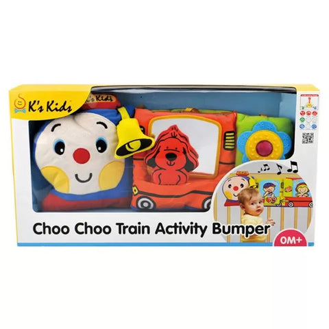 K's Kids Choo Choo Train Activity Bumper