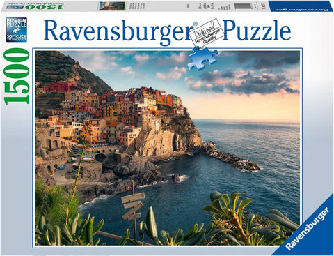 Cinque Terre Viewpoint Puzzle, 1500 Pieces