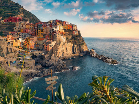 Cinque Terre Viewpoint Puzzle, 1500 Pieces