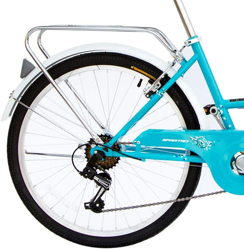 City Bike Teal Bicycle 24 inch