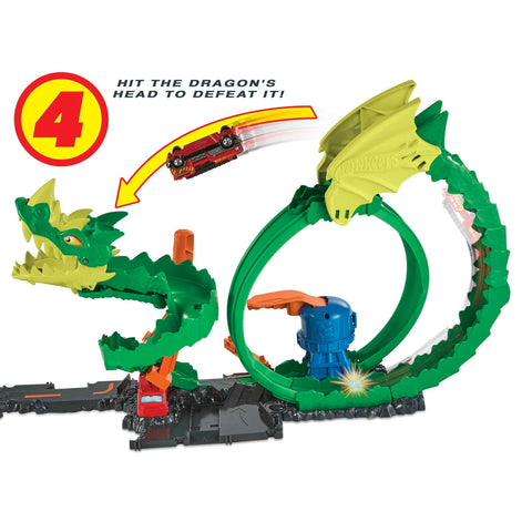 City Dragon Drive Firefight, Firestation Playset