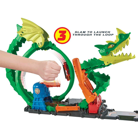 City Dragon Drive Firefight, Firestation Playset