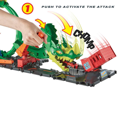 City Dragon Drive Firefight, Firestation Playset