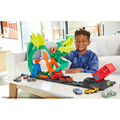 City Dragon Drive Firefight, Firestation Playset