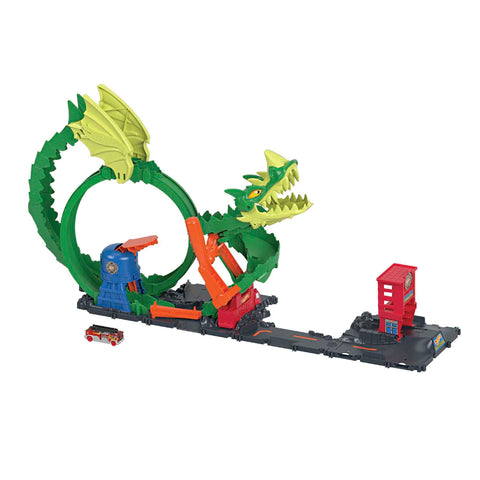 City Dragon Drive Firefight, Firestation Playset