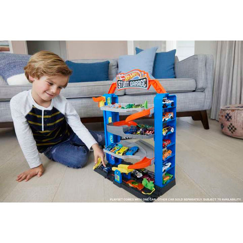 City Stunt Garage Playset