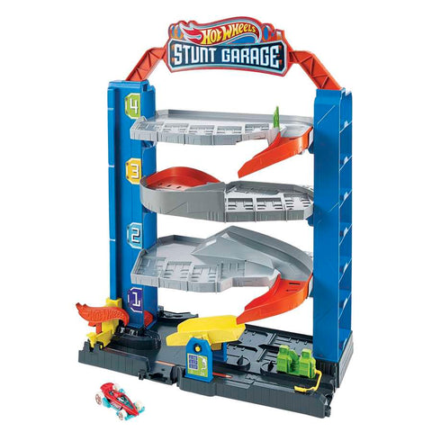 City Stunt Garage Playset