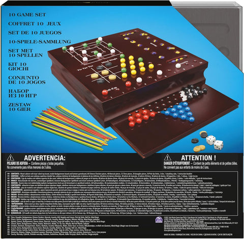 Classics 10 Board Games Set