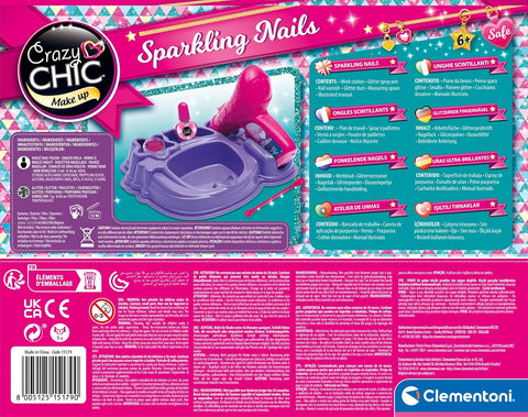 Crazy Chic, Glitter Nail Art Playset