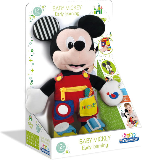 Clementoni Baby Mickey Mouse Skill Plush