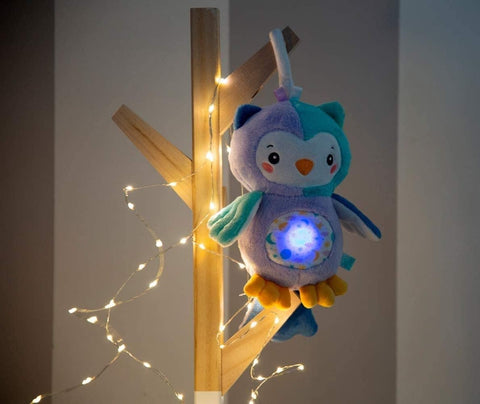 Baby Clementoni Night Owl Light up Plush