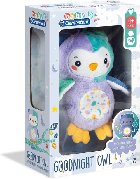 Baby Clementoni Night Owl Light up Plush