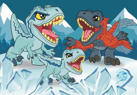 Clementoni SuperColor Jurassic World Explorer Puzzle 2x20 Pieces