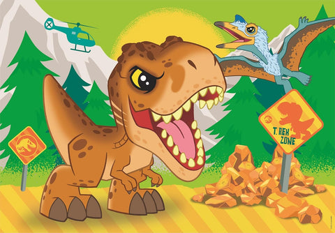 Clementoni SuperColor Jurassic World Explorer Puzzle 2x20 Pieces